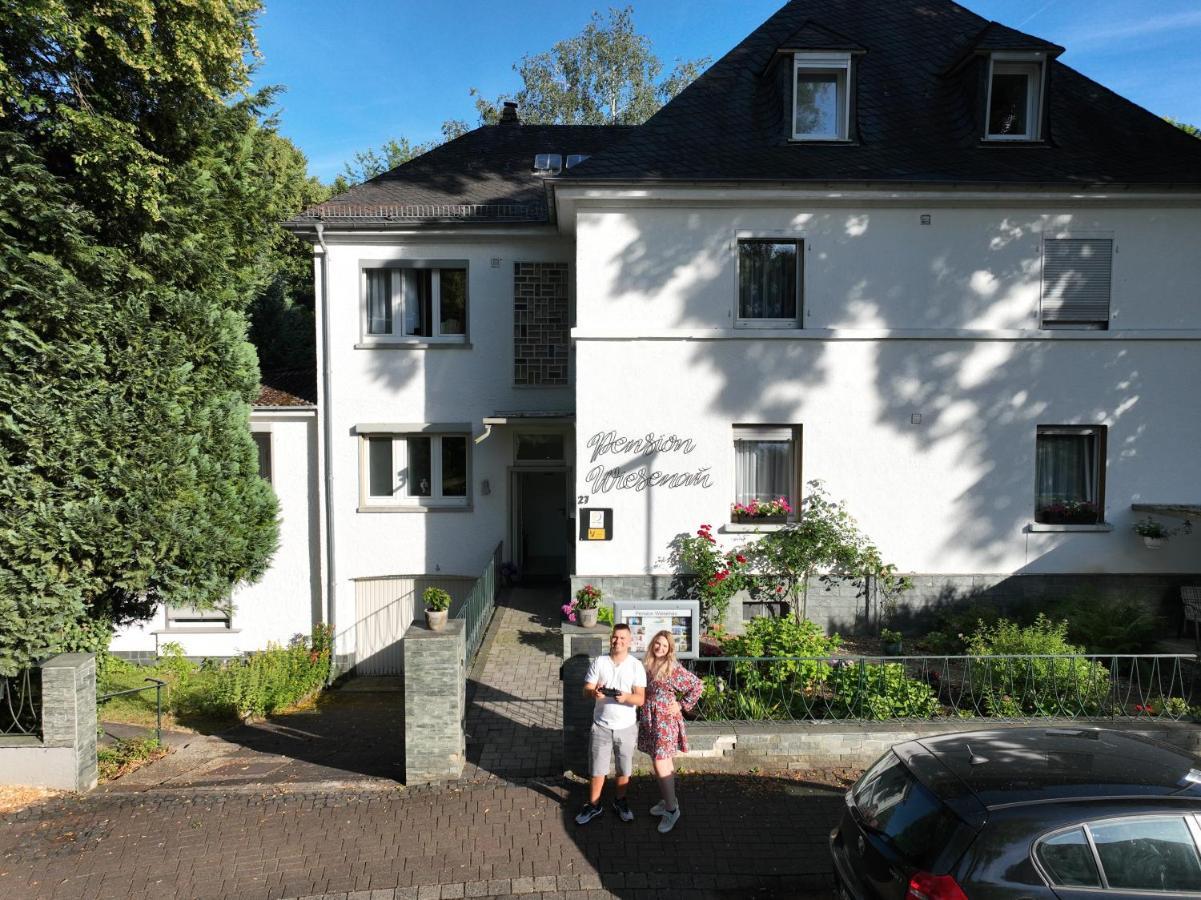 Hotel Pension Wiesenau Bad Salzhausen Exterior photo